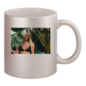 Bryana Holly 11oz Metallic Silver Mug