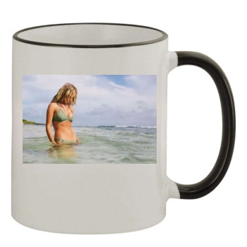 Bryana Holly 11oz Colored Rim & Handle Mug