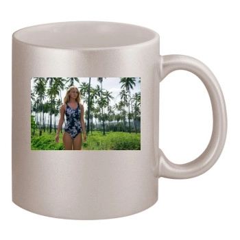 Bryana Holly 11oz Metallic Silver Mug