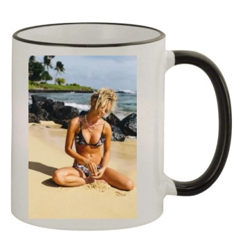 Bryana Holly 11oz Colored Rim & Handle Mug