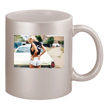 Bryana Holly 11oz Metallic Silver Mug