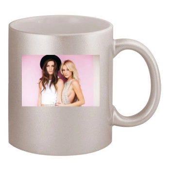 Bryana Holly 11oz Metallic Silver Mug