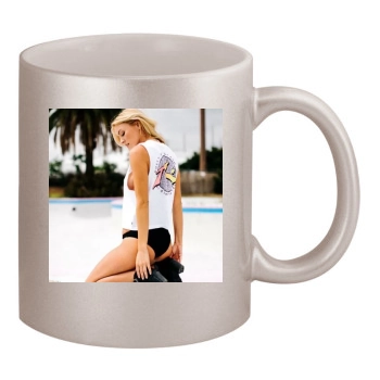 Bryana Holly 11oz Metallic Silver Mug