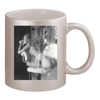 Bryana Holly 11oz Metallic Silver Mug