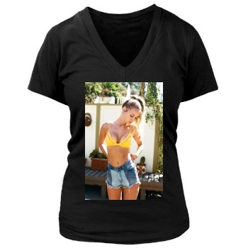 Bryana Holly Women's Deep V-Neck TShirt