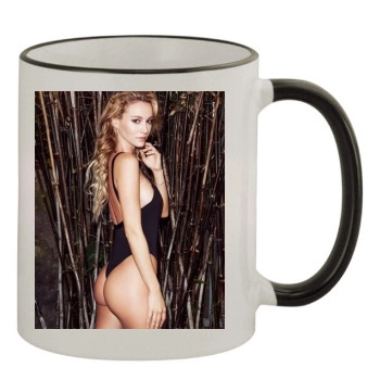 Bryana Holly 11oz Colored Rim & Handle Mug