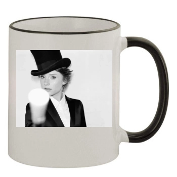 Bryce Dallas Howard 11oz Colored Rim & Handle Mug