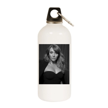 Bryce Dallas Howard White Water Bottle With Carabiner