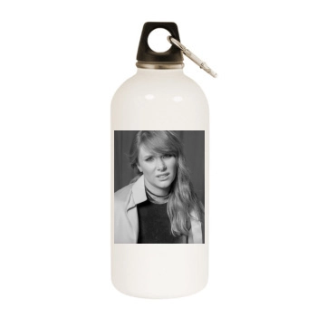 Bryce Dallas Howard White Water Bottle With Carabiner