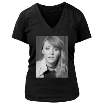 Bryce Dallas Howard Women's Deep V-Neck TShirt