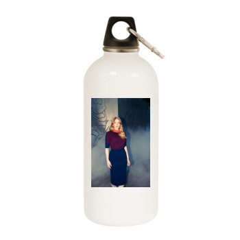 Bryce Dallas Howard White Water Bottle With Carabiner