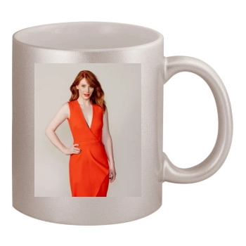 Bryce Dallas Howard 11oz Metallic Silver Mug