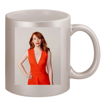 Bryce Dallas Howard 11oz Metallic Silver Mug