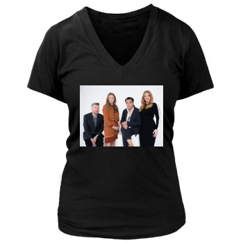 Bryce Dallas Howard Women's Deep V-Neck TShirt