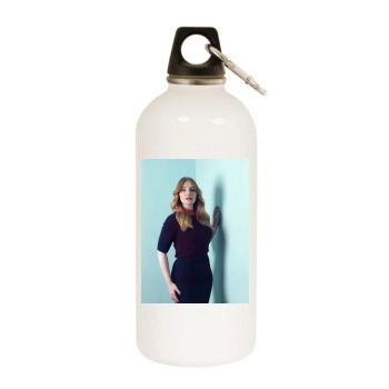 Bryce Dallas Howard White Water Bottle With Carabiner