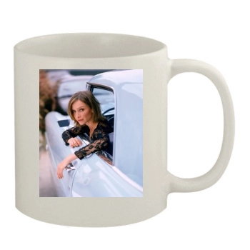 Calista Flockhart 11oz White Mug