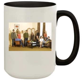 Calista Flockhart 15oz Colored Inner & Handle Mug