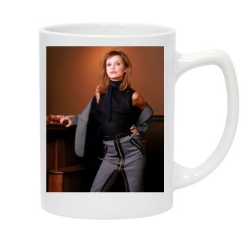 Calista Flockhart 14oz White Statesman Mug