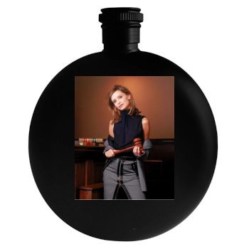 Calista Flockhart Round Flask