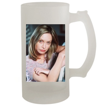 Calista Flockhart 16oz Frosted Beer Stein