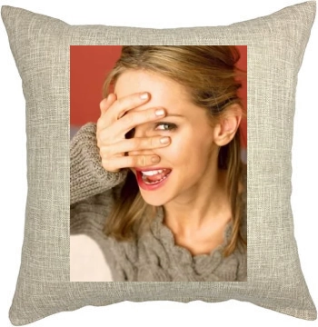 Calista Flockhart Pillow