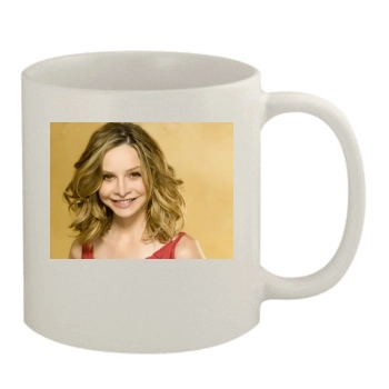 Calista Flockhart 11oz White Mug