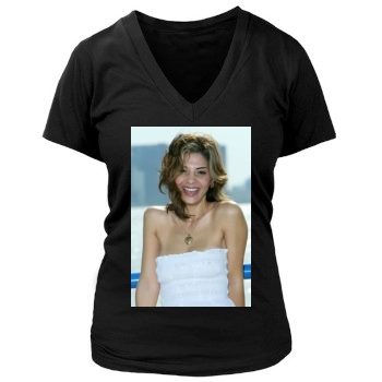 Callie Thorne Women's Deep V-Neck TShirt