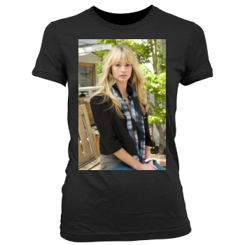 Cameron Richardson Women's Junior Cut Crewneck T-Shirt