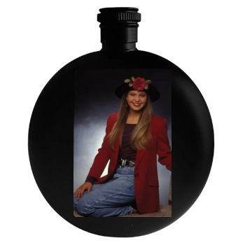 Candace Cameron Round Flask