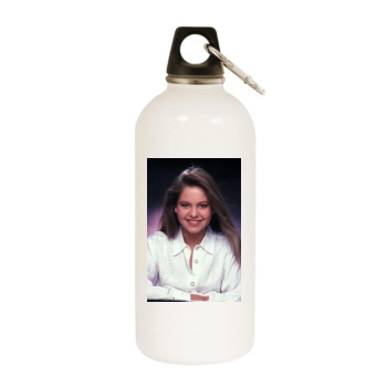 Candace Cameron White Water Bottle With Carabiner