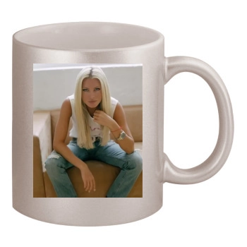 Caprice Bourret 11oz Metallic Silver Mug