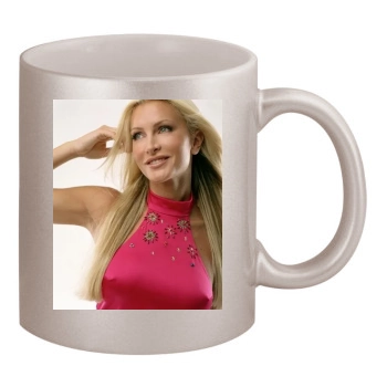 Caprice Bourret 11oz Metallic Silver Mug