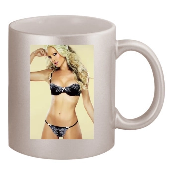 Caprice Bourret 11oz Metallic Silver Mug