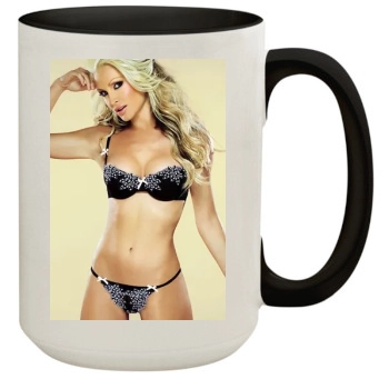 Caprice Bourret 15oz Colored Inner & Handle Mug