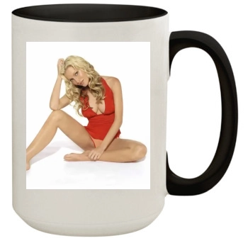 Caprice Bourret 15oz Colored Inner & Handle Mug