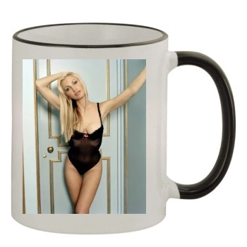 Caprice Bourret 11oz Colored Rim & Handle Mug