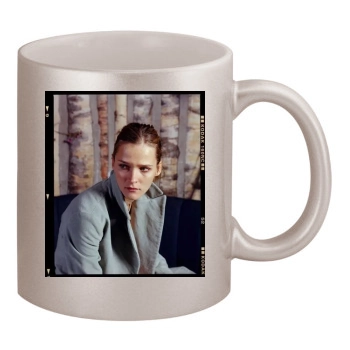 Carmen Kass 11oz Metallic Silver Mug