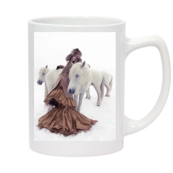 Carmen Kass 14oz White Statesman Mug