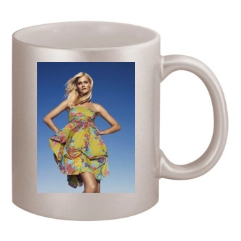 Carmen Kass 11oz Metallic Silver Mug