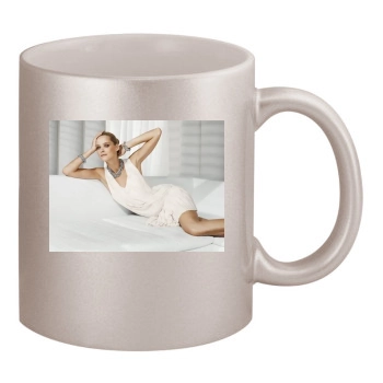 Carmen Kass 11oz Metallic Silver Mug