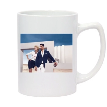 Carmen Kass 14oz White Statesman Mug