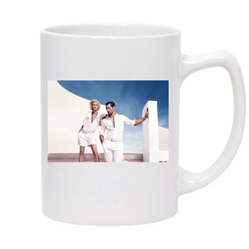 Carmen Kass 14oz White Statesman Mug