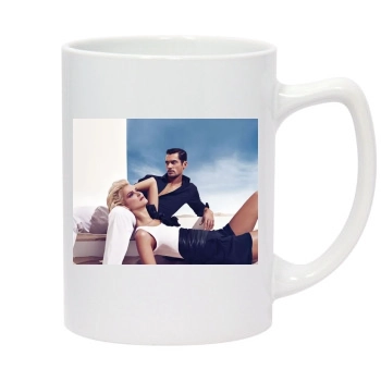 Carmen Kass 14oz White Statesman Mug