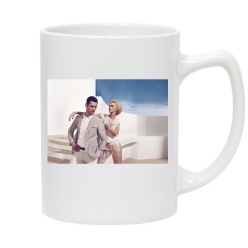 Carmen Kass 14oz White Statesman Mug