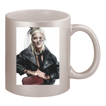 Carmen Kass 11oz Metallic Silver Mug