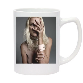 Carmen Kass 14oz White Statesman Mug