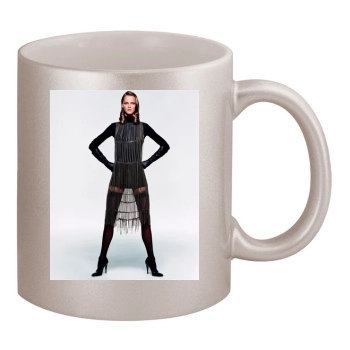 Carmen Kass 11oz Metallic Silver Mug