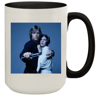 Carrie Fisher 15oz Colored Inner & Handle Mug