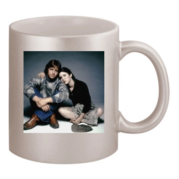 Carrie Fisher 11oz Metallic Silver Mug