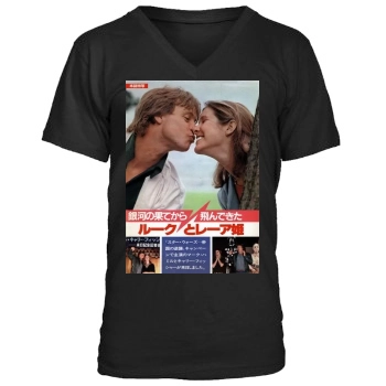 Carrie Fisher Men's V-Neck T-Shirt